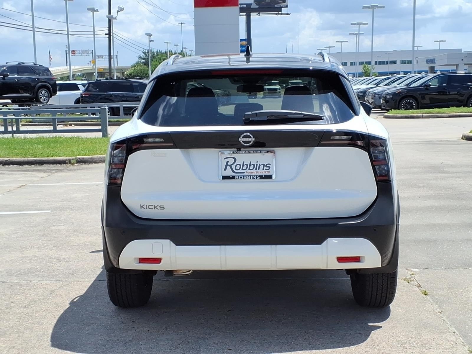 2026 Nissan Kicks SV White at Robbins Nissan