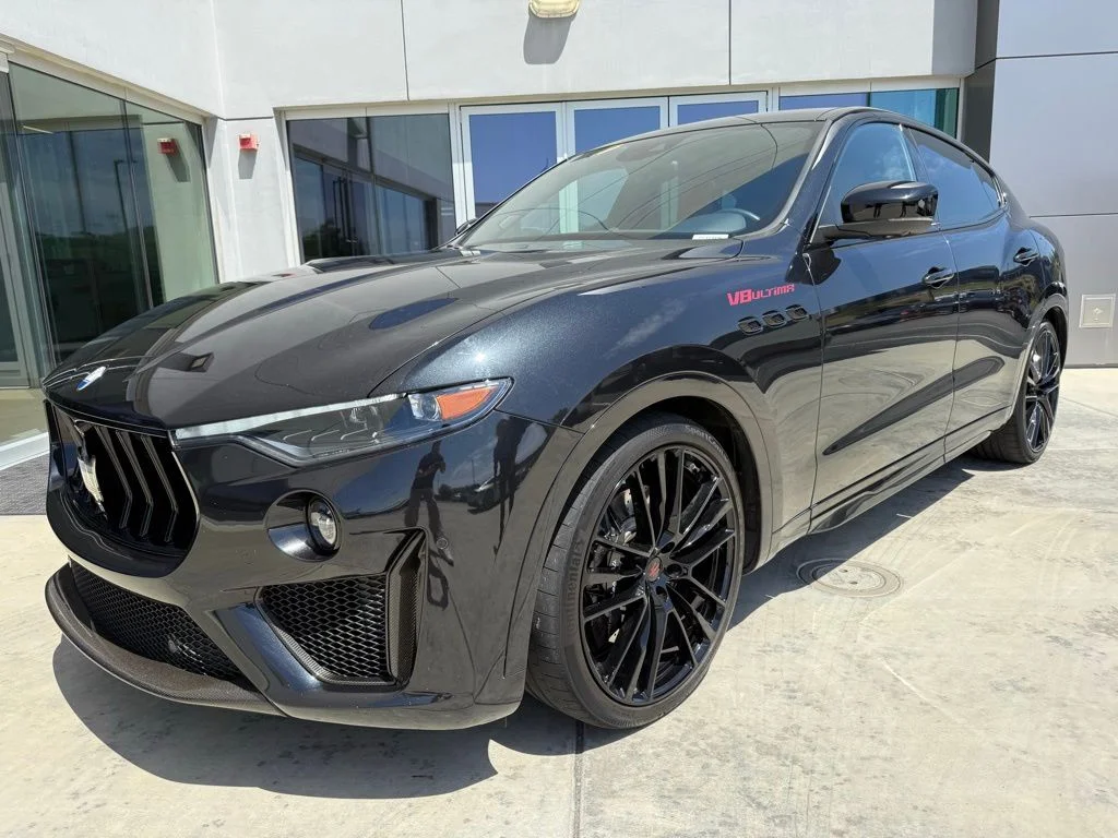 Certified Used 2024 Nero Noctis Black Maserati Trofeo V8 Ultima image 7