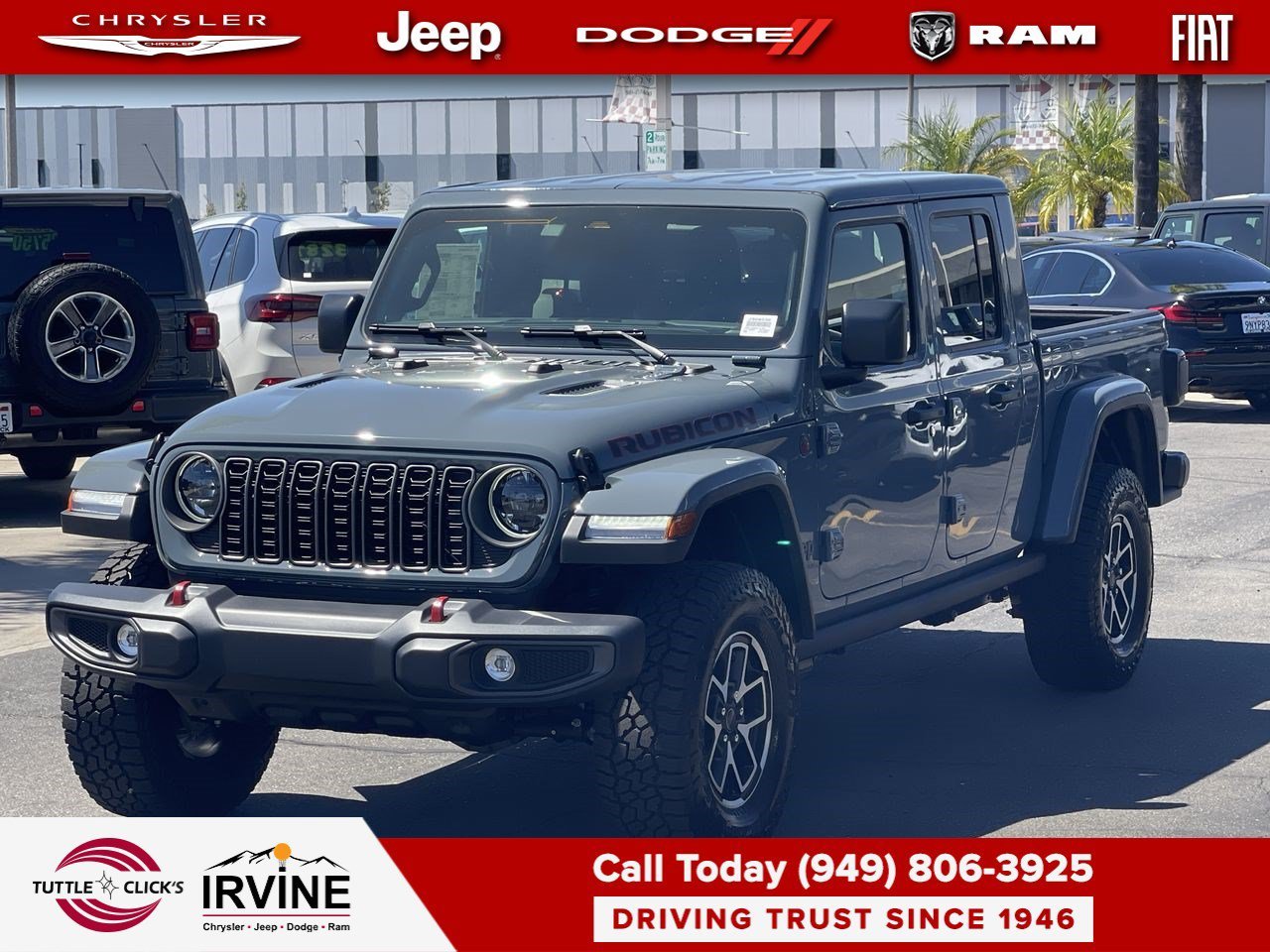 New 2026 Anvil Clear-Coat Exterior Paint Jeep Rubicon image 3