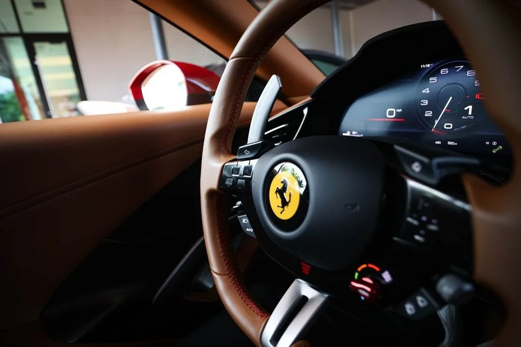 Certified Used 2025 Rosso Mugello Ferrari Base image 31
