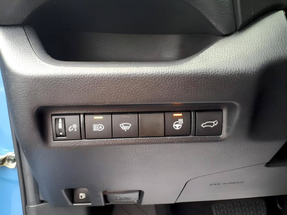 Used 2022 Cavalry Blue Toyota Hybrid SE image 26