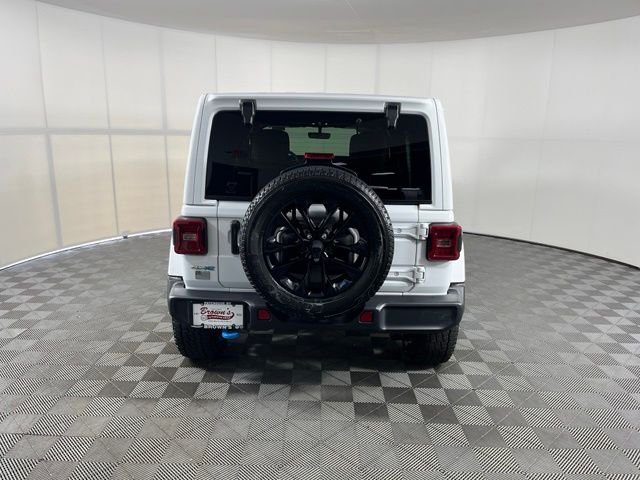 Used 2023 White Jeep Sahara 4xe image 6