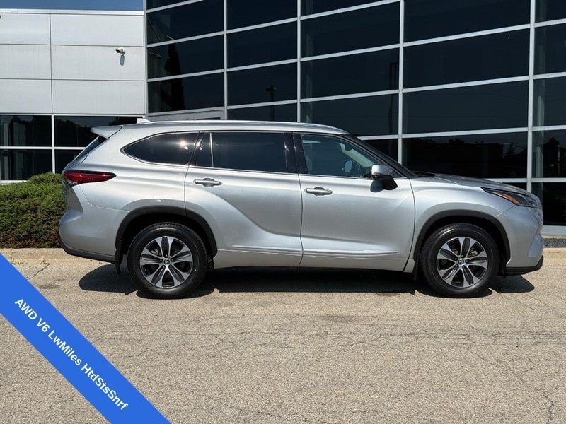Used 2021 Celestial Silver Metallic Toyota XLE image 2