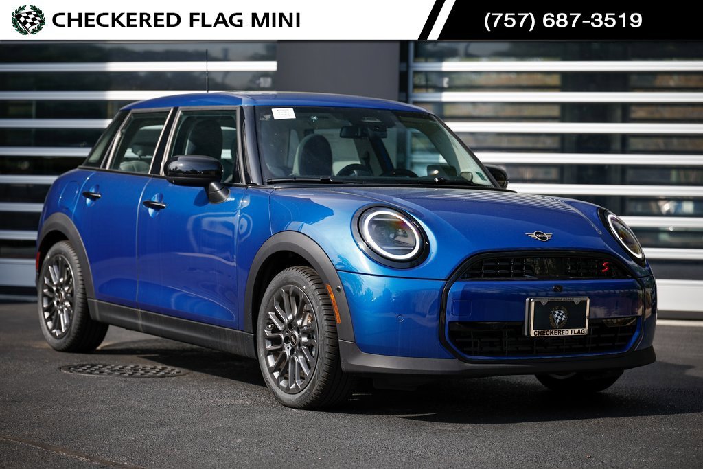 Used 2025 Icy Sunshine Blue Metallic MINI Iconic image 1