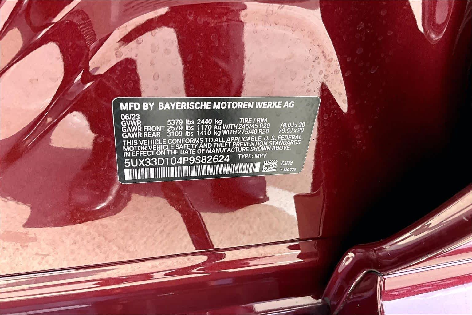 Used 2023 Piemont Red BMW xDrive30i image 33