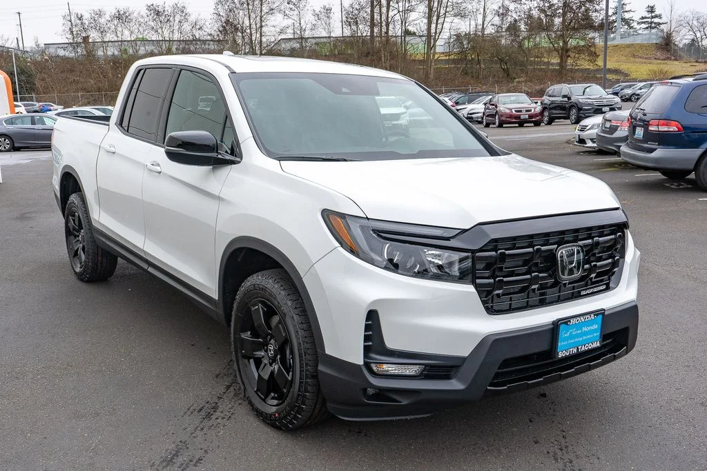 New 2026 Platinum White Pearl Honda Black Edition image 4
