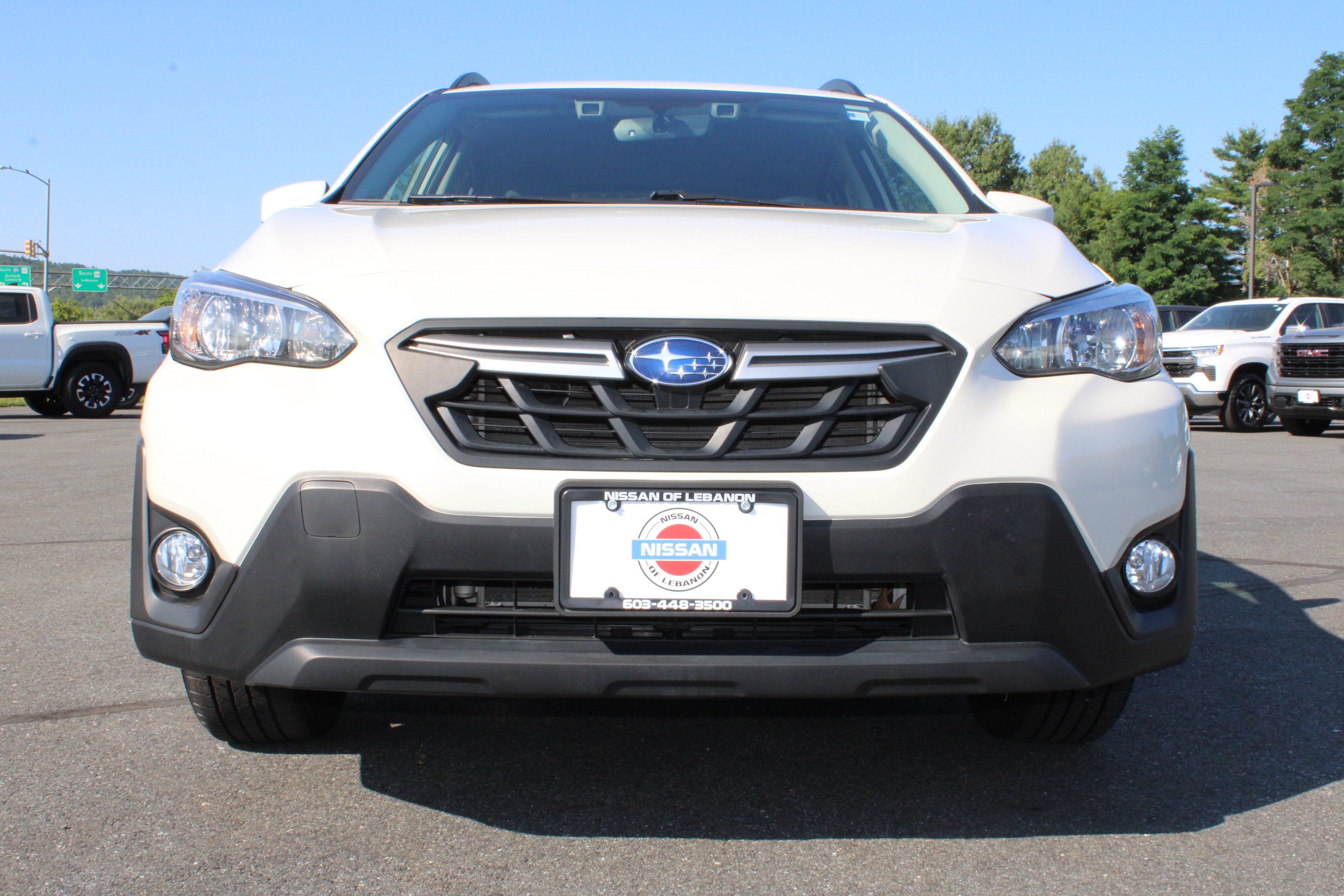 Used 2023 Crystal White Pearl Subaru Premium image 2
