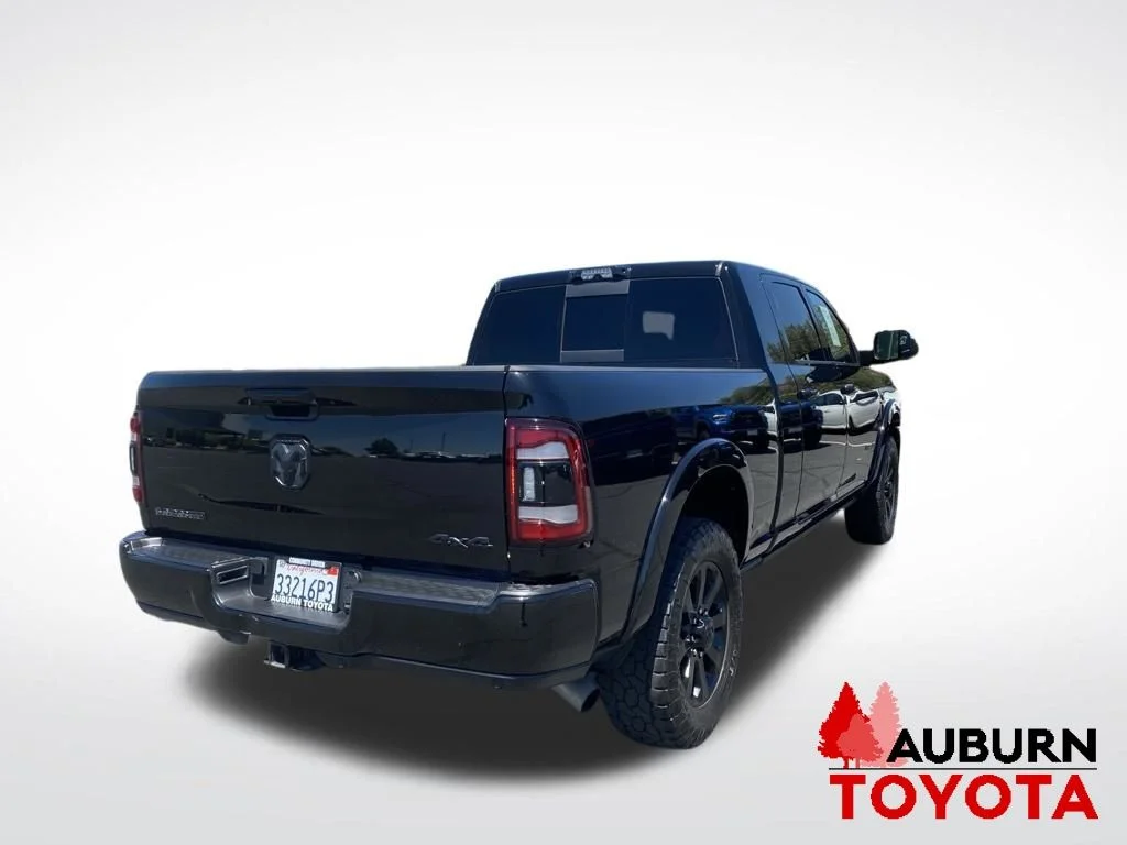 Used 2022 Diamond Black Crystal Pearlcoat Ram Laramie image 7
