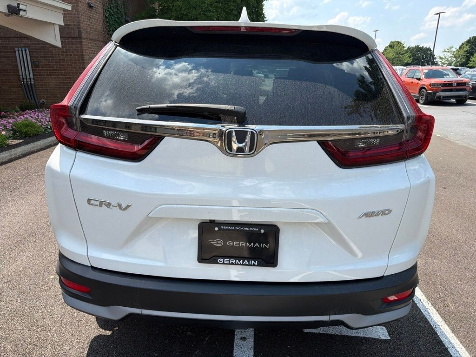 Certified Used 2021 Platinum White Pearl Honda EX-L image 8