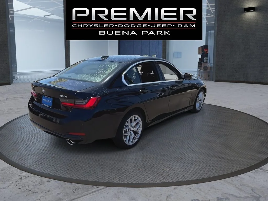 Used 2025 Black BMW 330i xDrive image 8