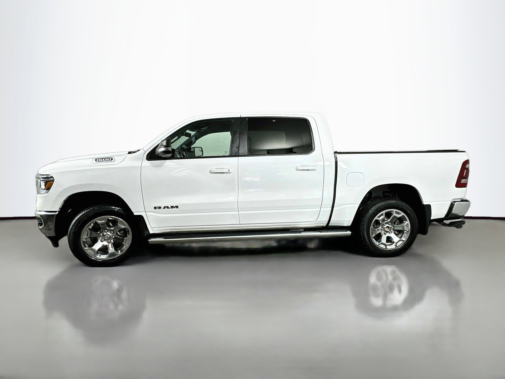 Used 2022 Bright White Clearcoat Ram Big Horn image 4
