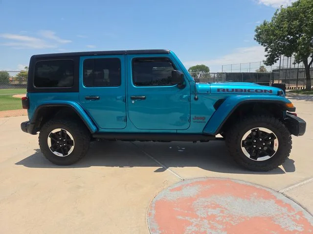Used 2020 Green Jeep Unlimited Rubicon image 8