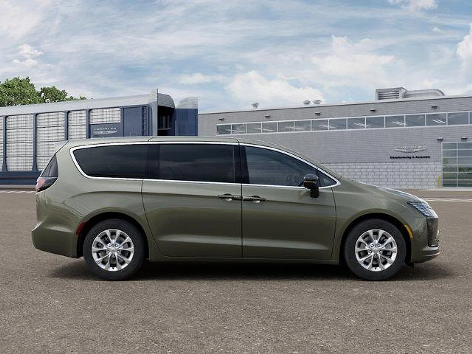 New 2027 Olive Green Pearl-Coat Exterior Paint Chrysler Select AWD image 21