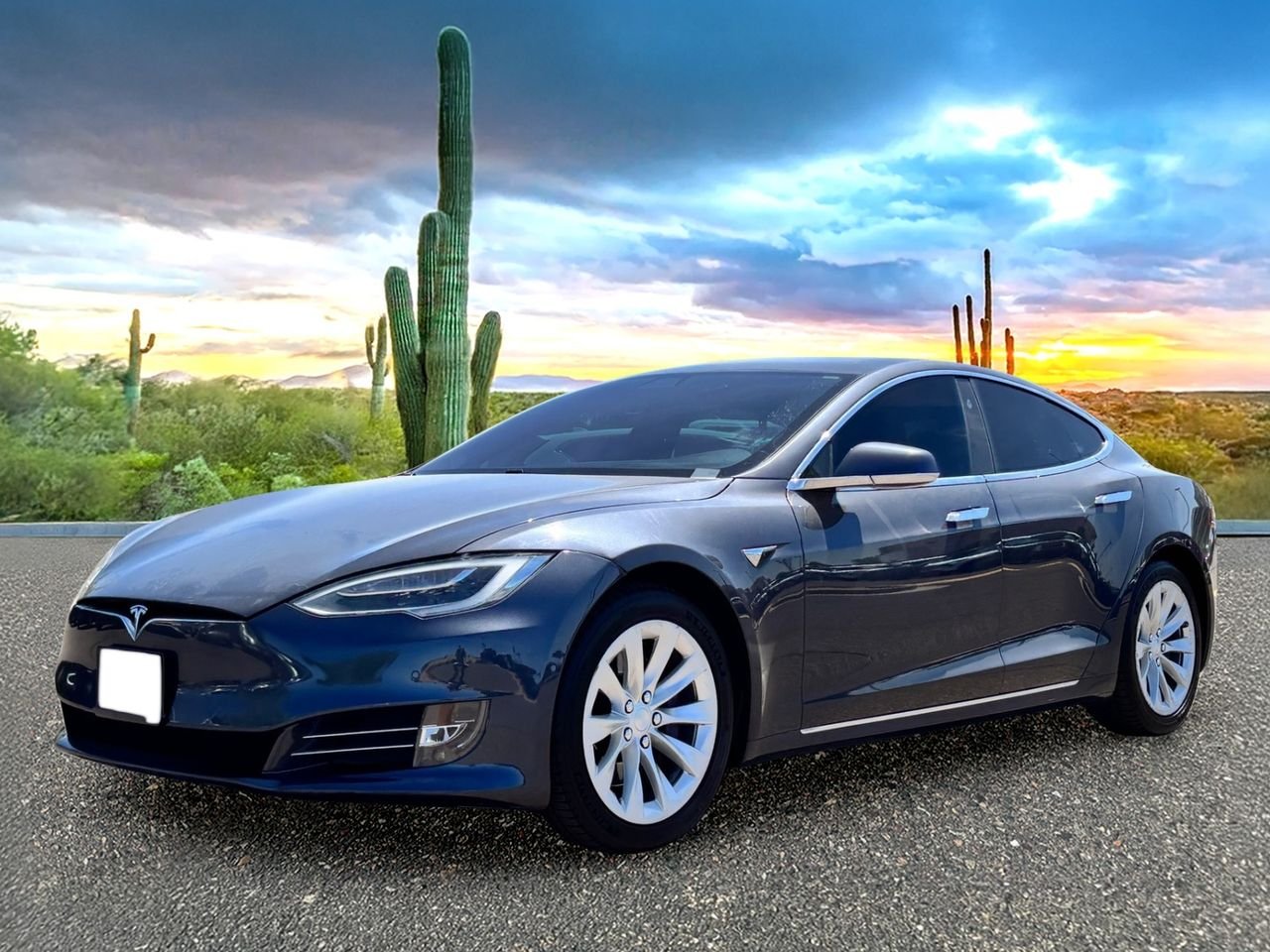 Used 2018 Tesla Model S 75D with VIN 5YJSA1E25JF265036 for sale in Scottsdale, AZ