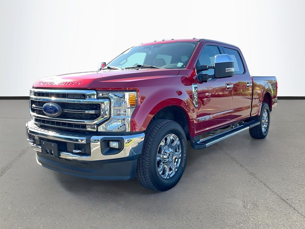 Used 2022 Red Ford Lariat image 3
