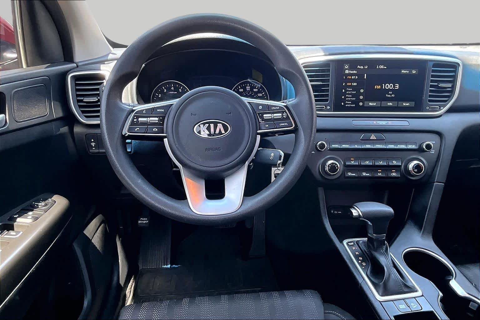 Used 2021 Hyper Red Kia LX image 6