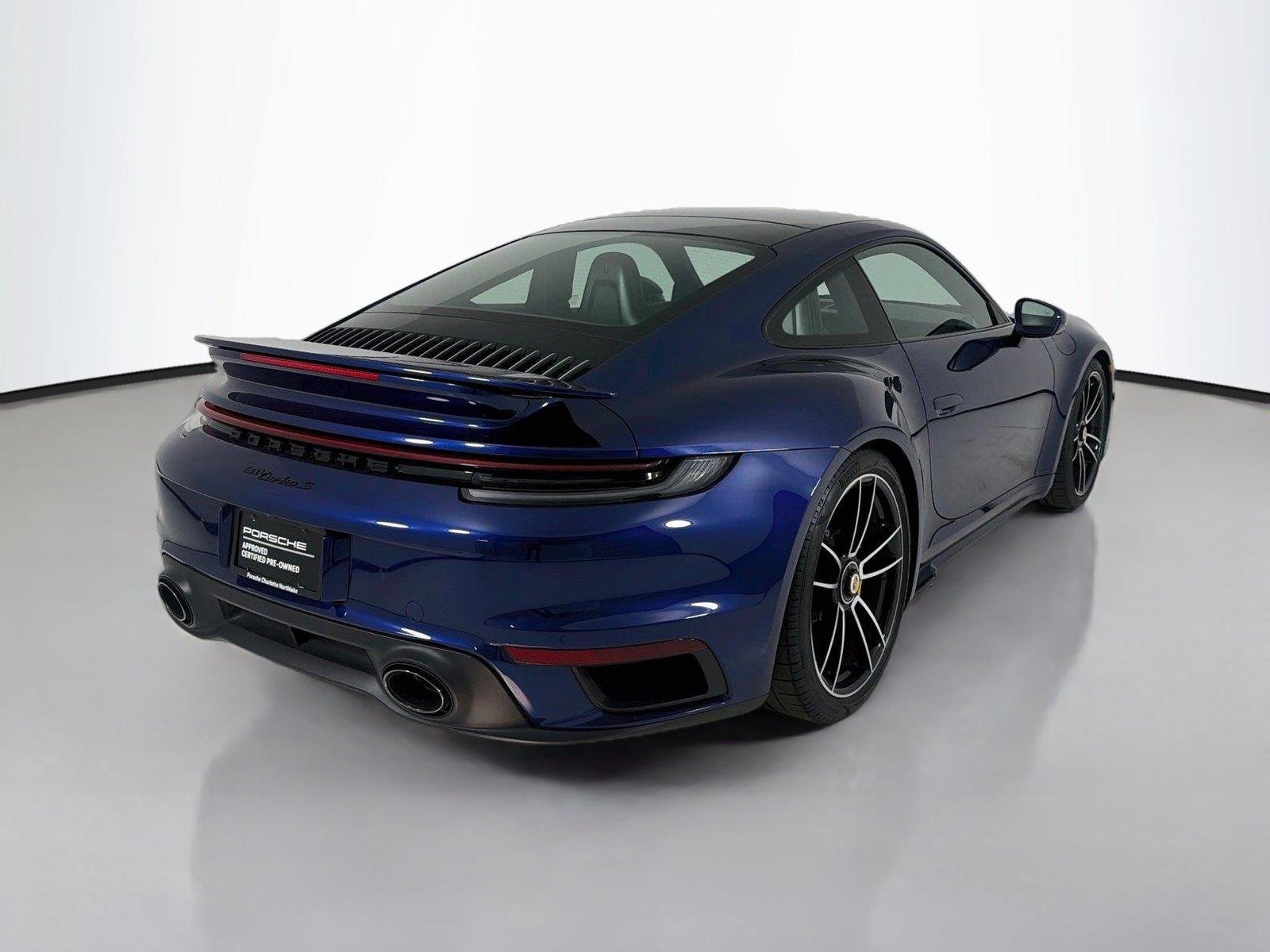 Used 2022 Gentian Blue Metallic Porsche Turbo S image 27