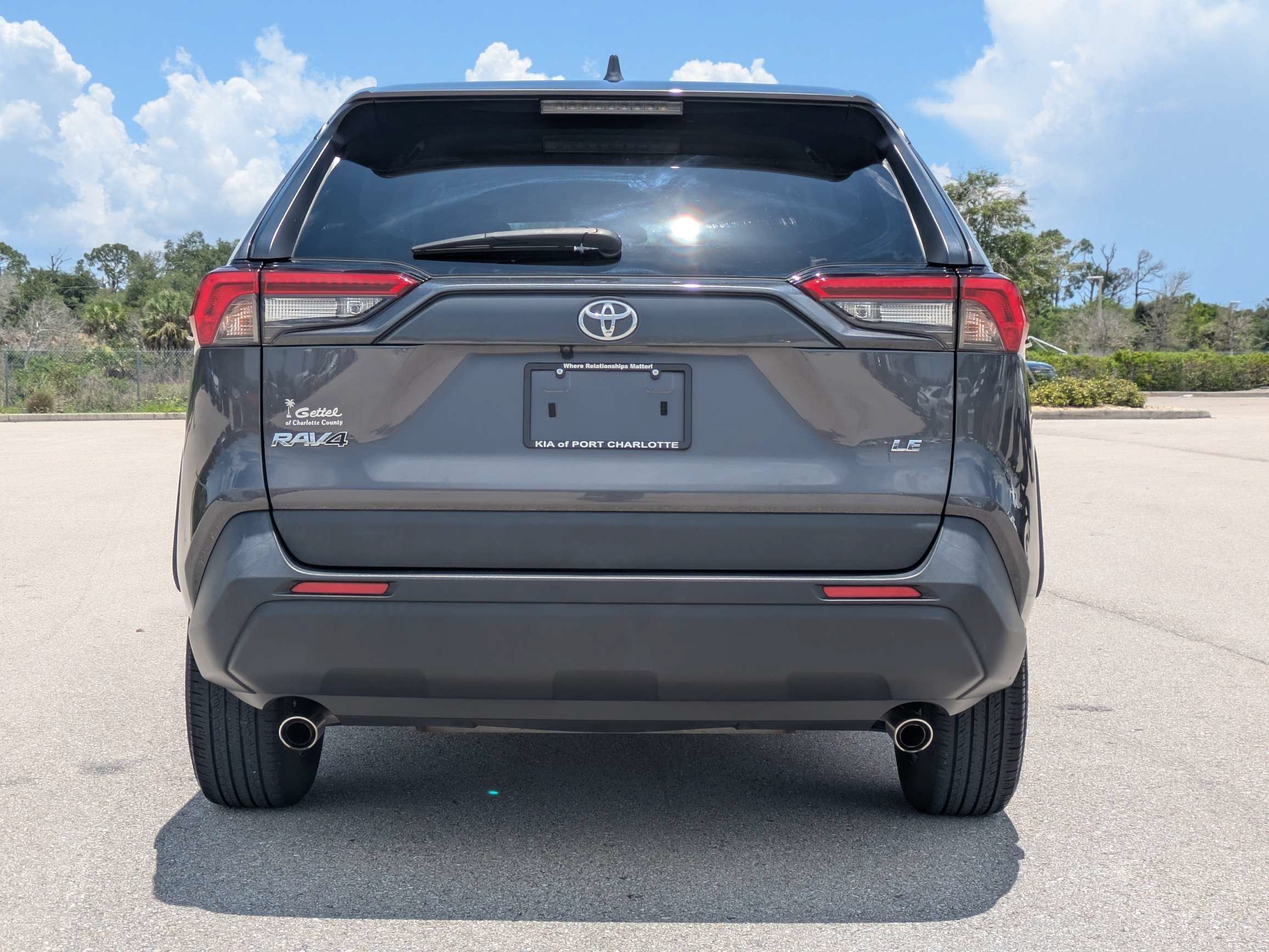 Used 2024 Magnetic Gray Metallic Toyota LE image 5