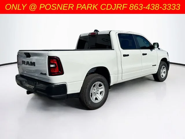 New 2026 Bright White Clear-Coat Exterior Paint RAM TRADESMAN image 5