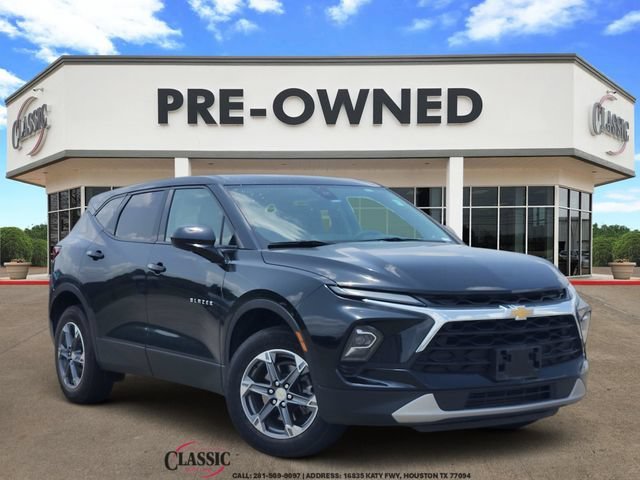 Black 2025 Chevrolet Blazer SUV / Crossover 9-Speed Automatic Overdrive