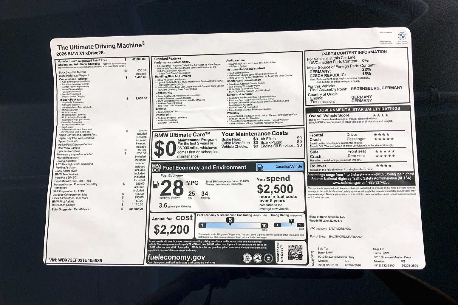 2026 BMW X1 28i - Photo 22