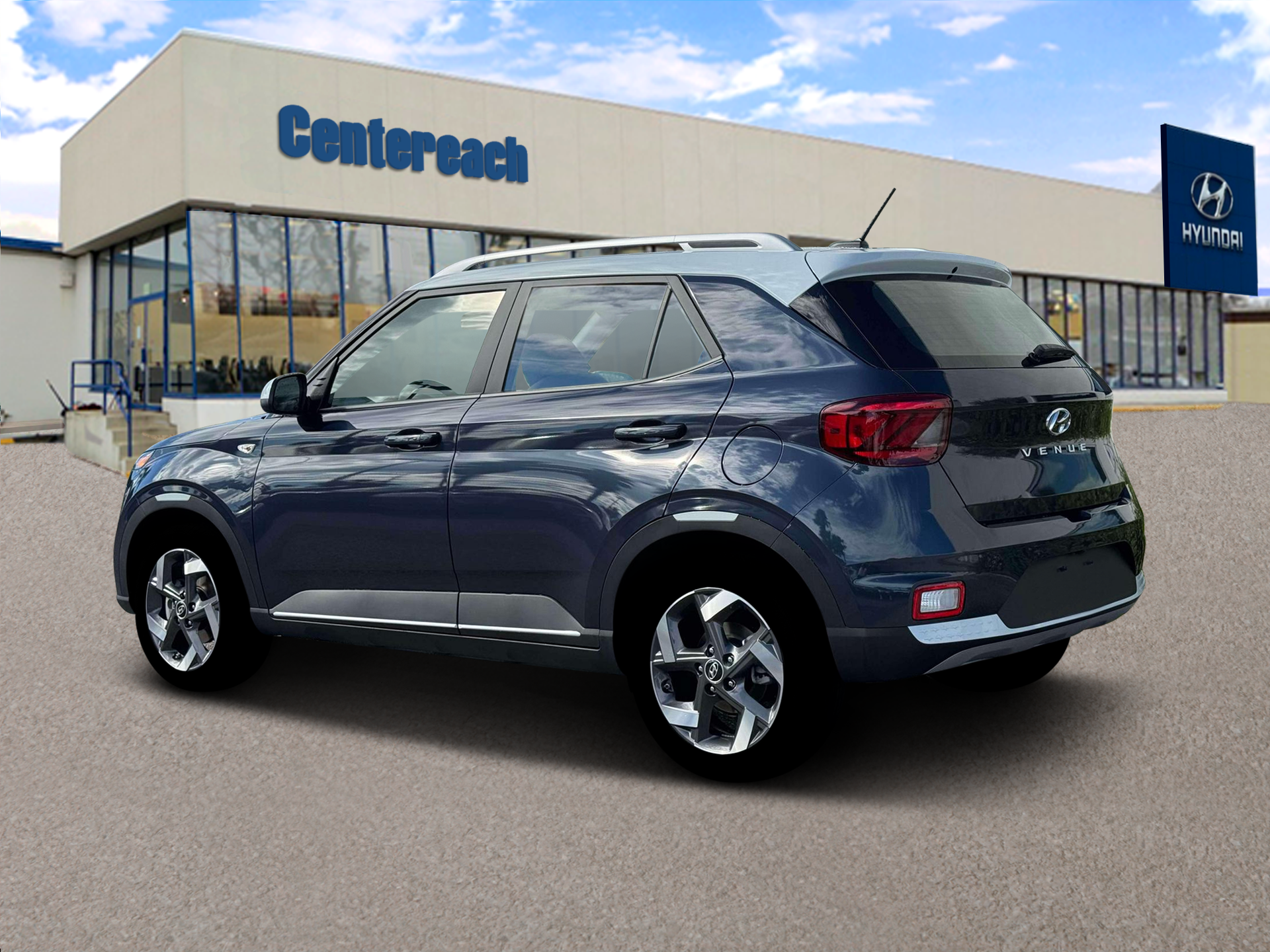 New 2026 Denim w/White Roof Hyundai SEL w/Two-Tone Roof image 4