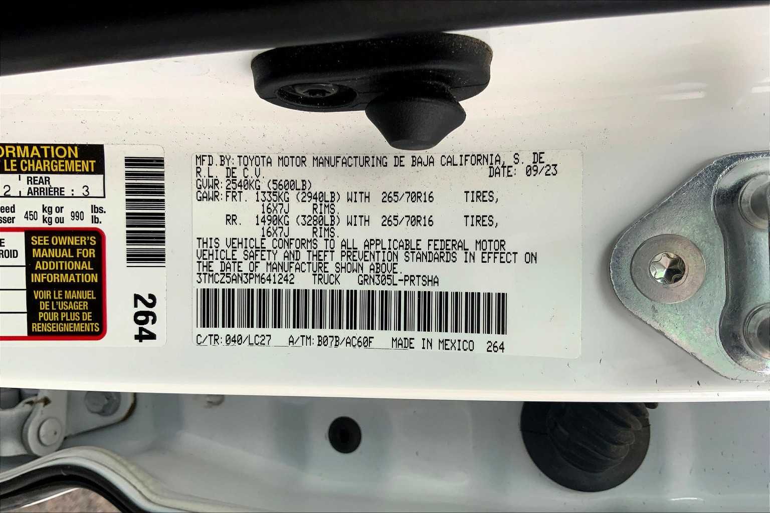 Used 2023 Ice Cap Toyota TRD Off Road image 34