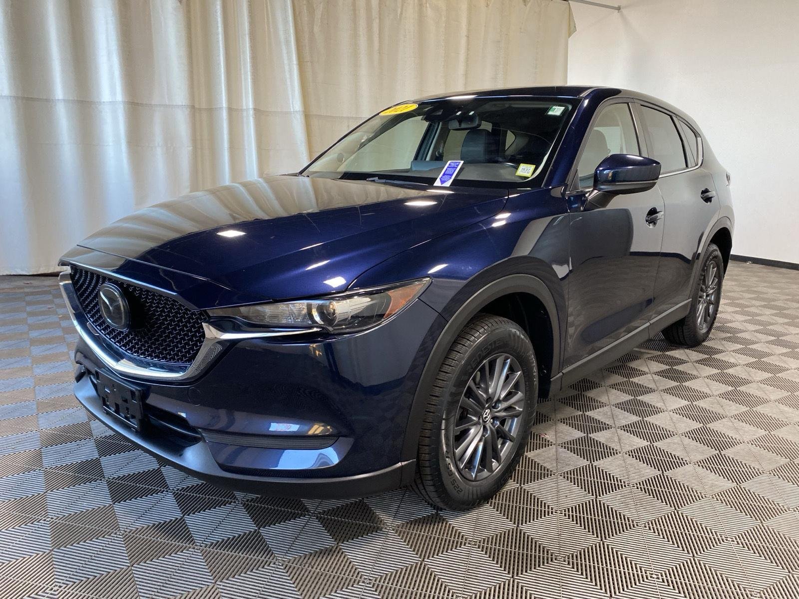 Used 2021 Deep Crystal Blue Mica Mazda Touring image 4