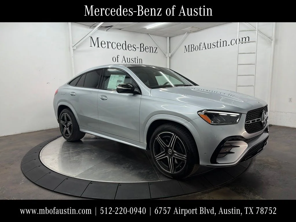 New 2026 Silver Mercedes-Benz GLE 450 Coupe image 1