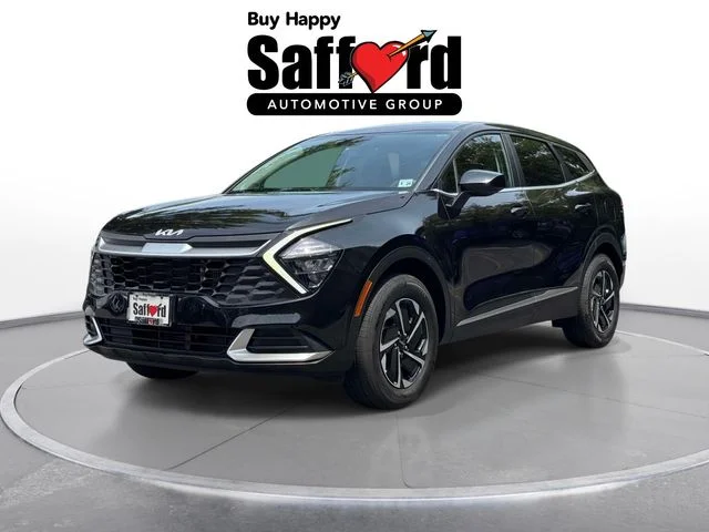 Used 2023 Black Kia LX image 1
