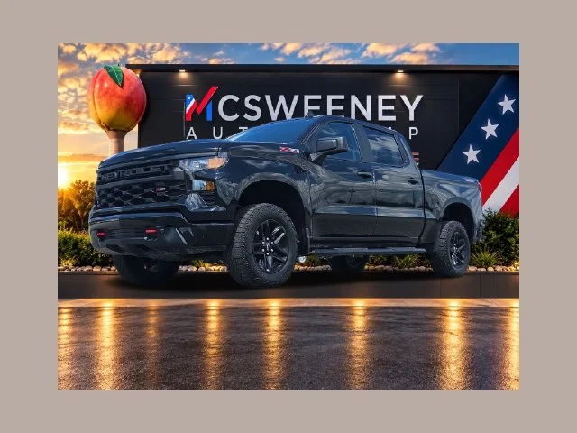 Used 2024 Black Chevrolet Custom Trail Boss image 1