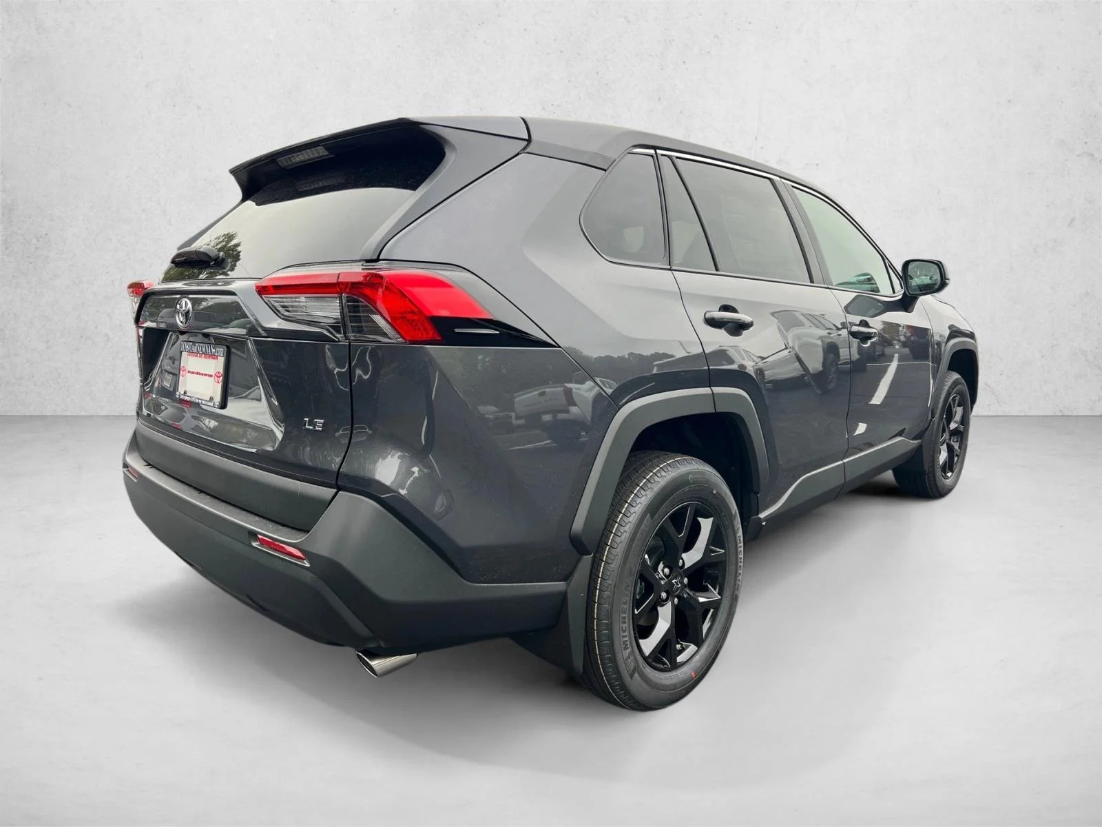 New 2025 Magnetic Gray Metallic Toyota LE image 3