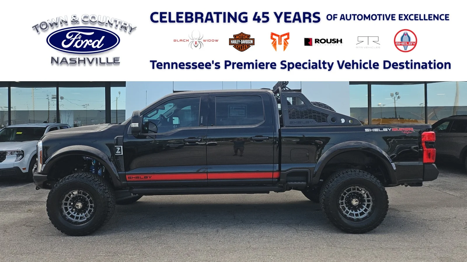New 2026 Agate Black Metallic Ford Shelby Super Baja 4WD image 1