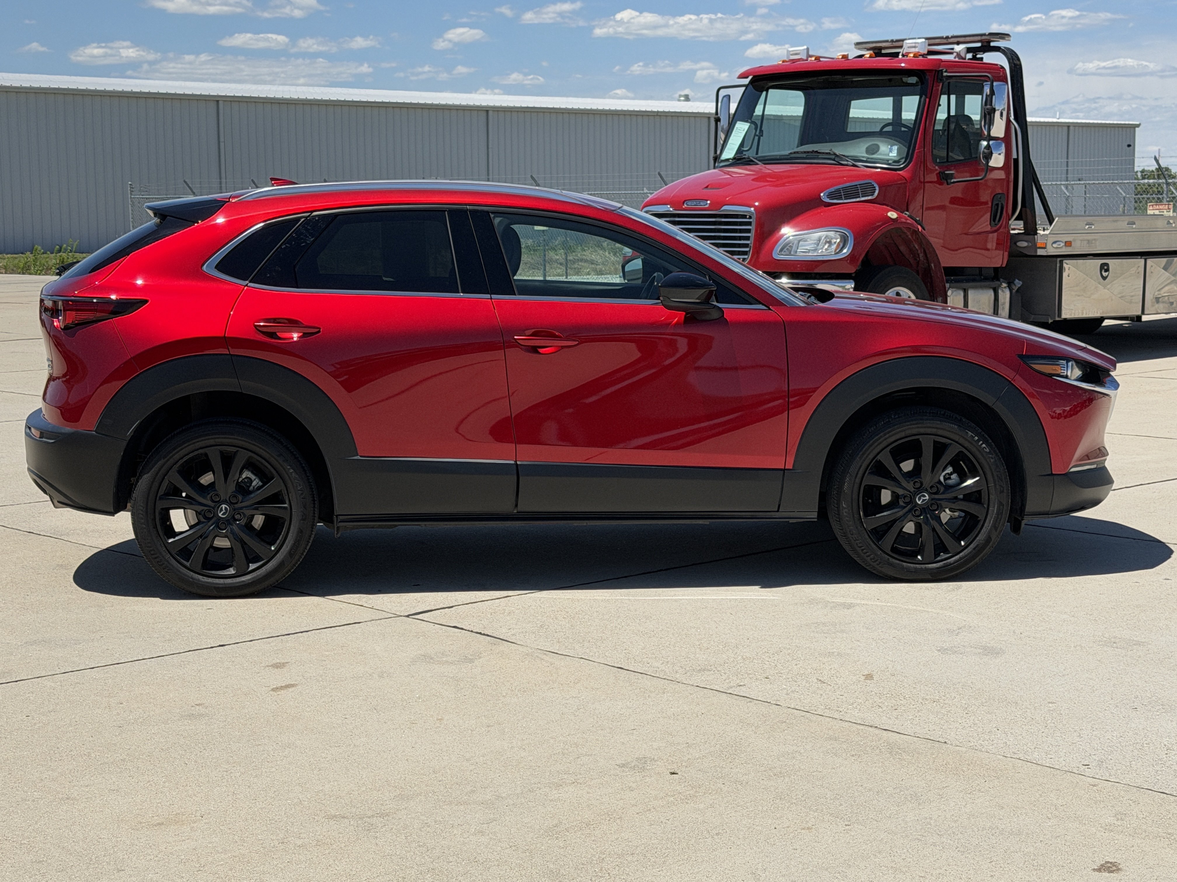 Used 2023 Soul Red Crystal Metallic Mazda 2.5 Turbo Premium Package image 3