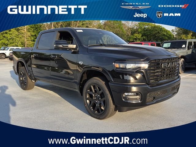 New 2026 Diamond Black Crystal Pearl-Coat Exterior Paint RAM Laramie image 1