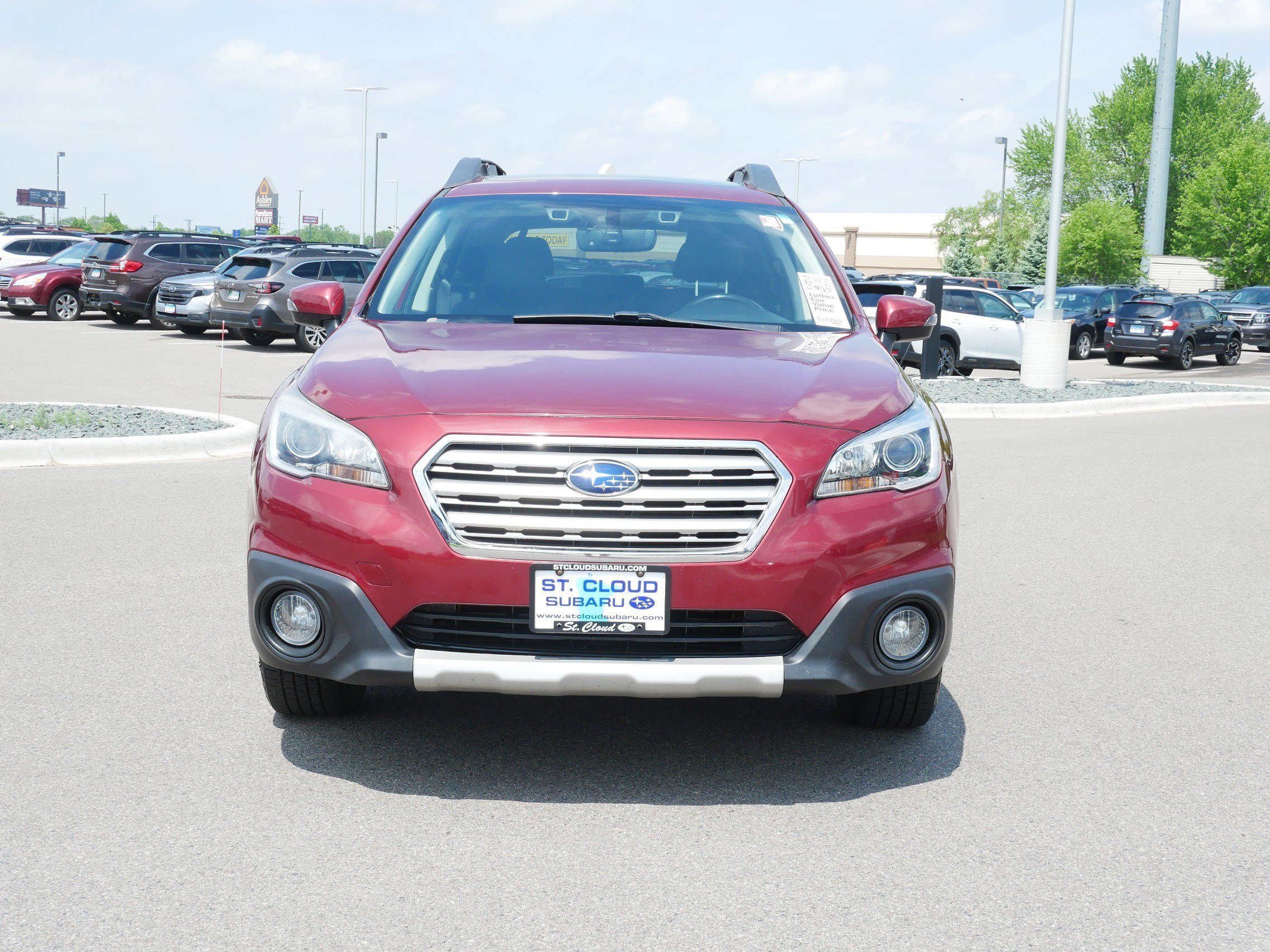 Used 2017 Subaru Outback Limited with VIN 4S4BSANC3H3332418 for sale in Saint Cloud, Minnesota