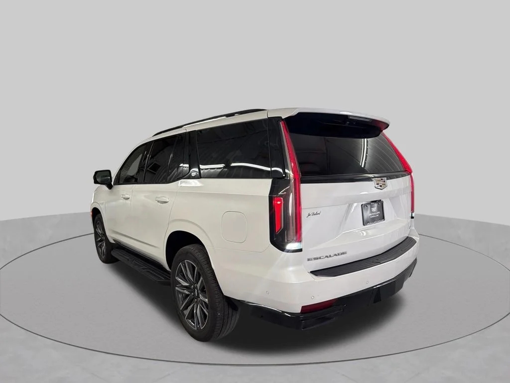 Used 2023 Crystal White Tricoat Cadillac Sport image 7
