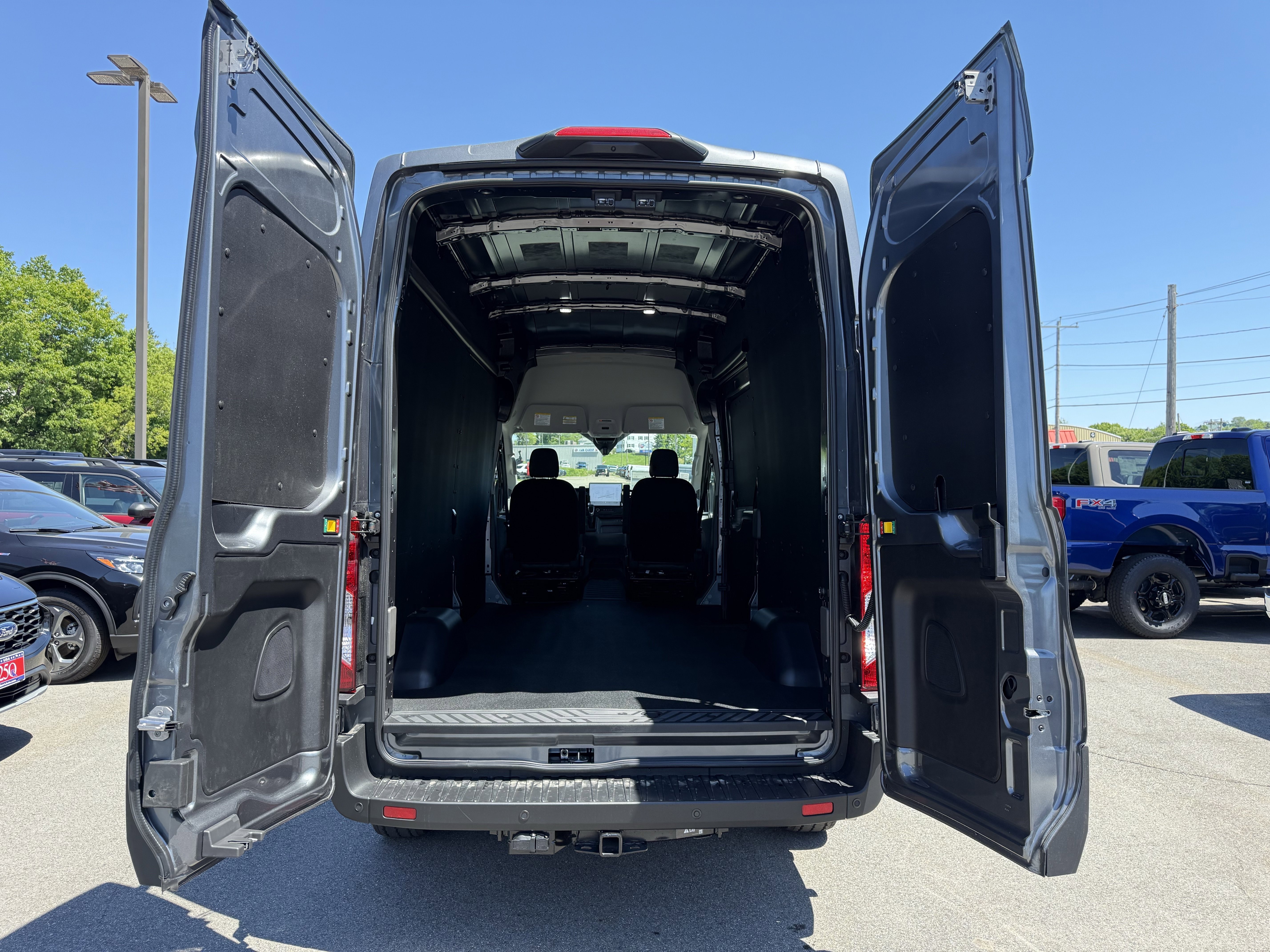 New 2026 Carbonized Gray Metallic Ford Cargo Van image 9