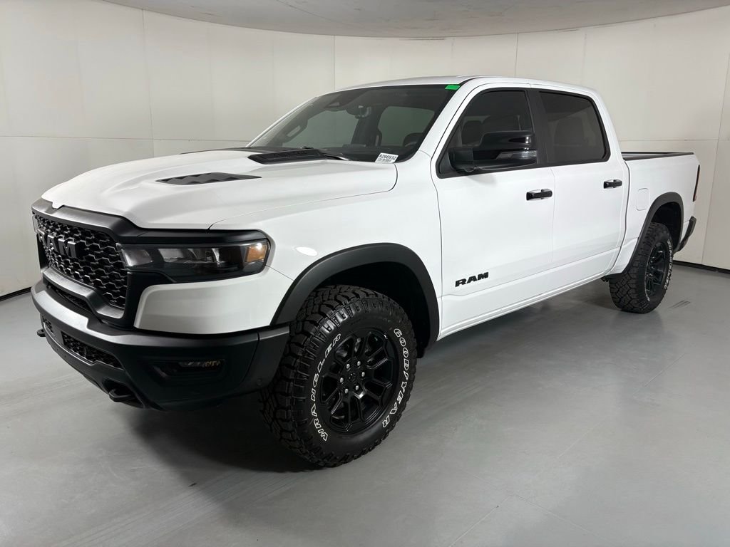 New 2026 Bright White Clear-Coat Exterior Paint RAM Rebel image 4