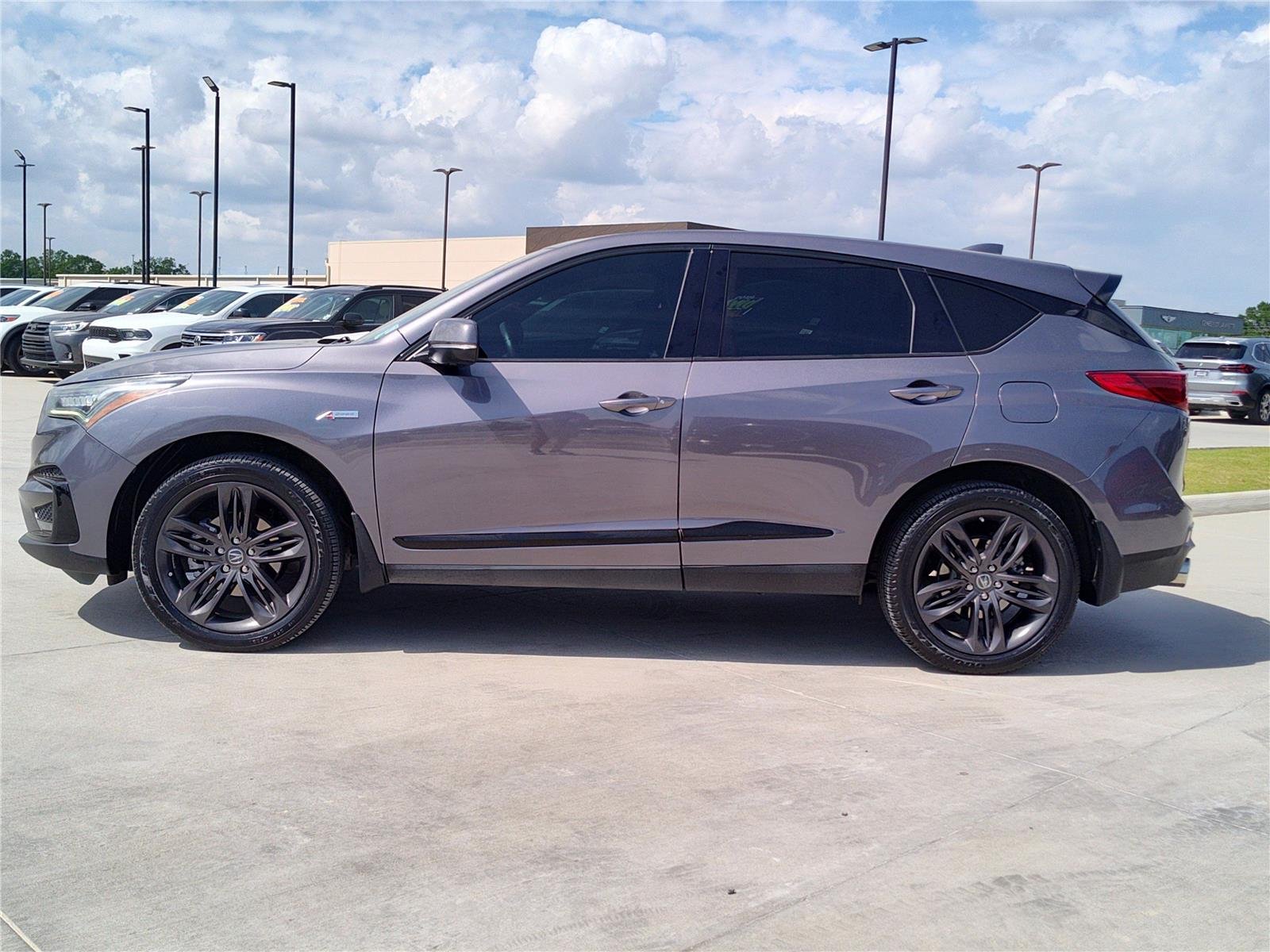Used 2021 Modern Steel Metallic Acura w/A-Spec Package image 3