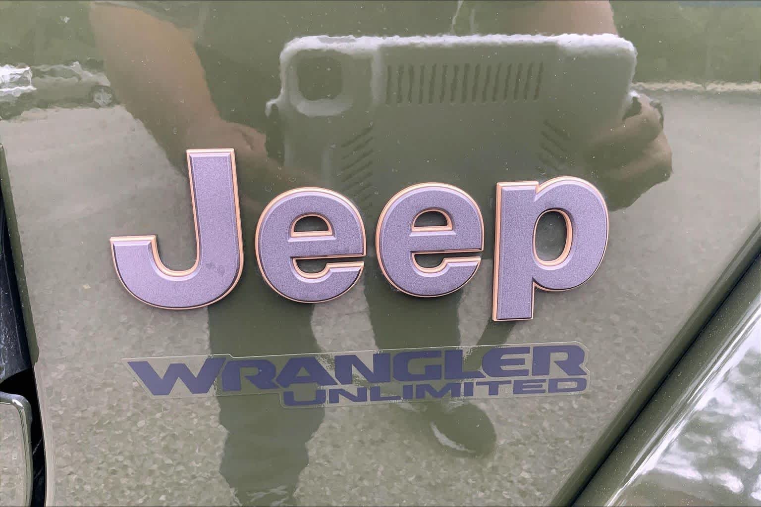 Used 2021 Sarge Green Clearcoat Jeep Unlimited Rubicon 392 image 31