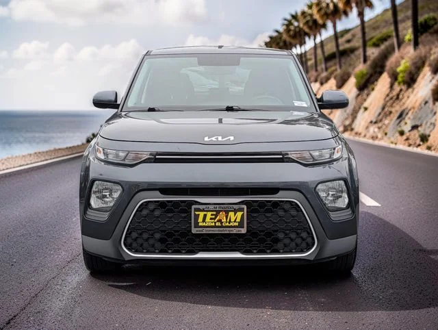Used 2022 Gray Kia LX image 3