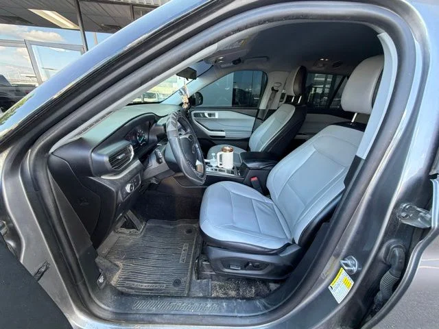 Used 2021 Stone Gray Metallic Ford XLT image 2