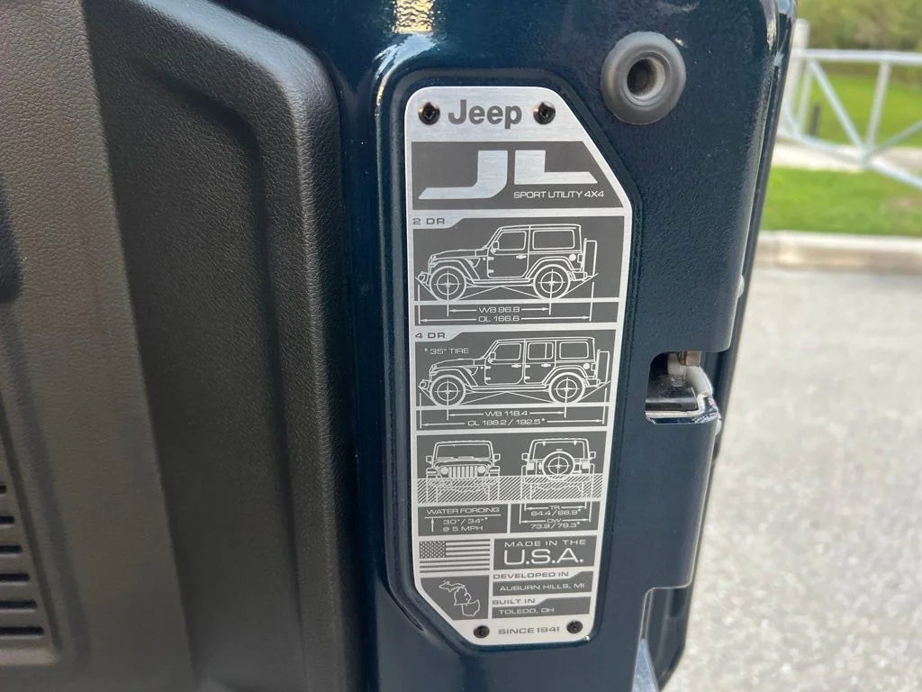 Certified Used 2025 Blue Jeep Sport image 14