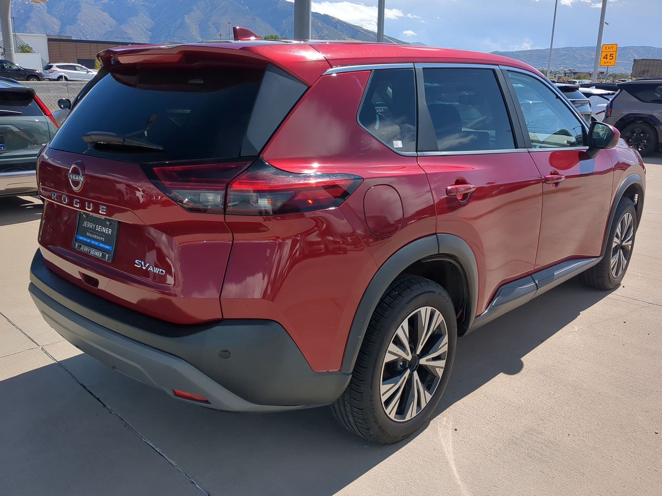 Certified Used 2023 Scarlet Ember Tintcoat Nissan SV image 6