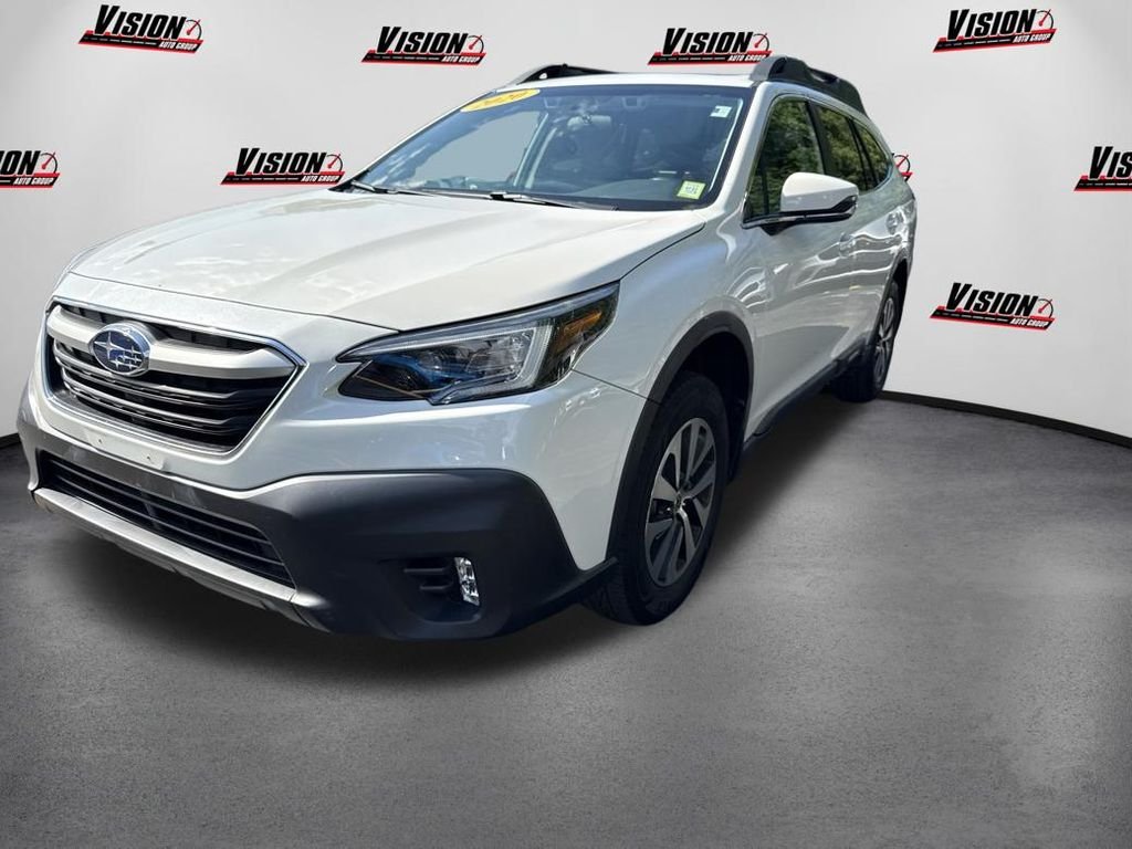 Used 2020 White Subaru Premium image 1