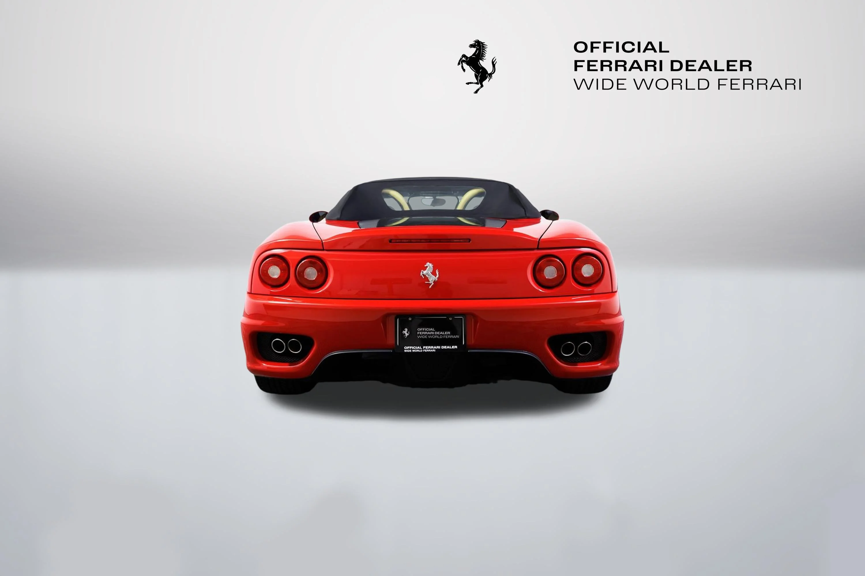 Used 2003 Rosso Corsa Ferrari Spider OEM Manual image 16