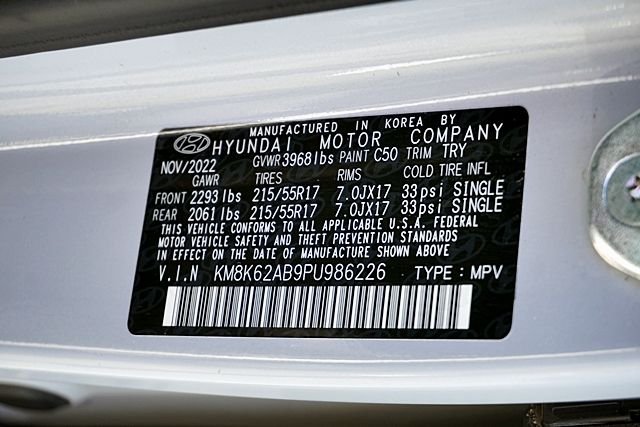 Used 2023 Silver Hyundai SEL image 30