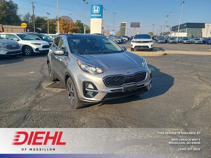 Used 2020 Gray Kia EX image 1