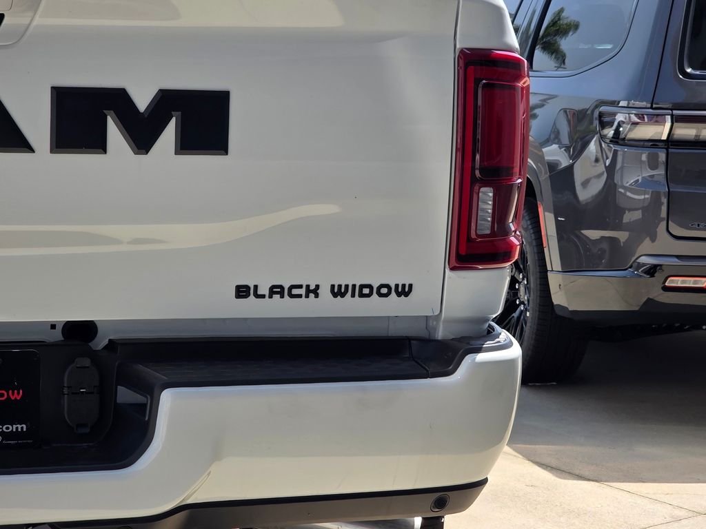 New 2026 Bright White Clear-Coat Exterior Paint RAM Laramie image 7